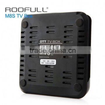 New M8s Android 4.4 Smart tv Box Quad Core Android tv Box S812 Dvb-t2 4k tv Box photo-2