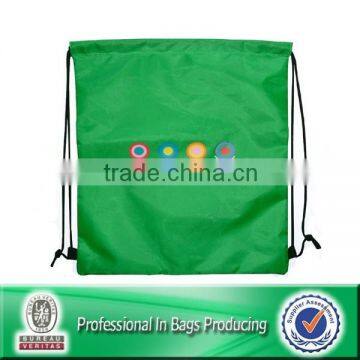 Custom Cheap Polyester Waterproof Printed Drawstring Bag, Laundry Bag, Backpack Bag