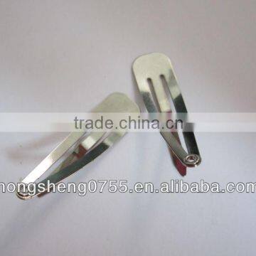 Manufacture tic tac hair clip/metal snap hair clip