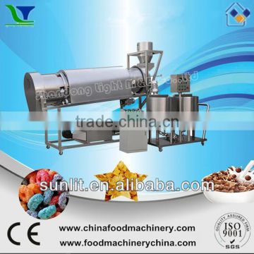 Frosty Flakes Breakfast Cereal Automatic Spray Coating Machine