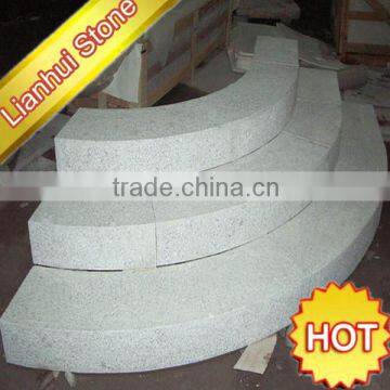 anti slip flamed exterior granite steps