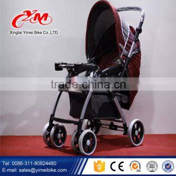 Europe Hotsale Portable Folding Kid Stroller /Mother Baby Stroller 3 in 1 / China Baby Stroller With Big Wheels photo-5