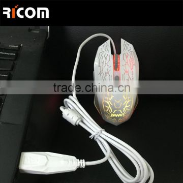 hot sale LED light 6D optical gaming mouse