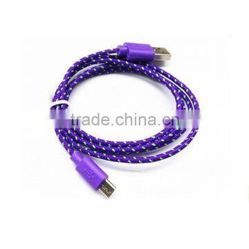 China manufacturer colorful usb 2 0 cable