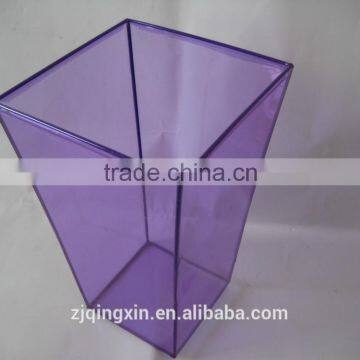 PVC plastic dustbin trash bin