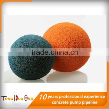 high quality rubber hose cleaning ball for 5 inch pipes