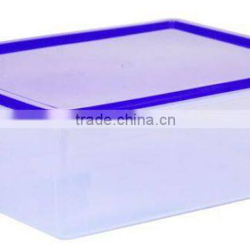 PLASTIC RECTANGULAR CONTAINER WITH LID 5657