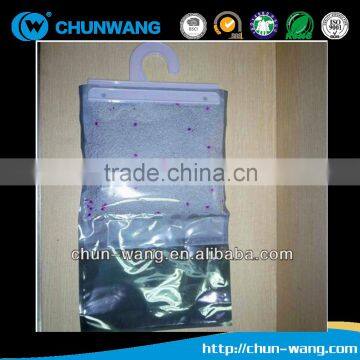 BSCI Approval Chunwang Powerful Hanging Moisture Absorber Bag Wardrobe Desiccant