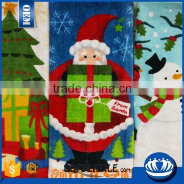 softextile china supplier customized wholesale christmas towel