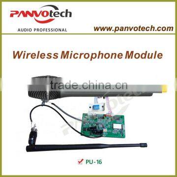 Panvotech uhf wireless microphone audio module