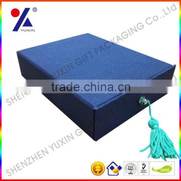 factory price Fabric Paper Box/OEM/MOQ1000pcs