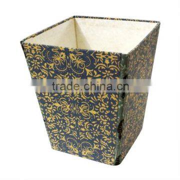 handmade paper dustbins for home decoration, gifting