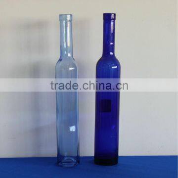 blue ice wine bottle