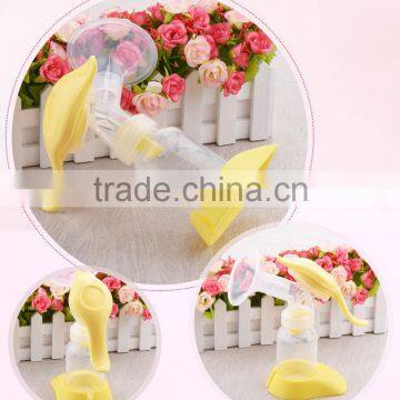 New Arrival 100% Food Grade BPA Free Manual Breast Pump for Mother Mom's Manual Breast Pump With Bottle photo-3