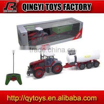 1:28 plastic tractor with remote control