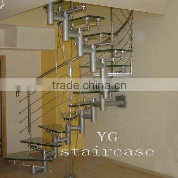 Metal stringer outdoor stairs 9001-11