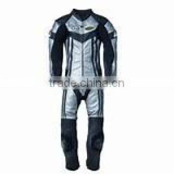 Leather motorbike suit