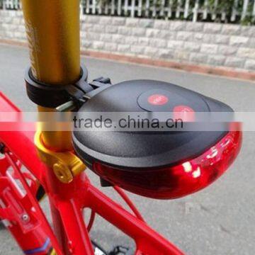 Best Selling 5LED Bicycle Rear Light /bike Tail Lights /bicycle Laser Light photo-3