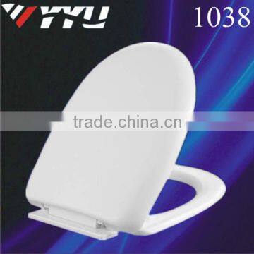 Soft close polypropylene toilet closestool cover for lavatory 1038