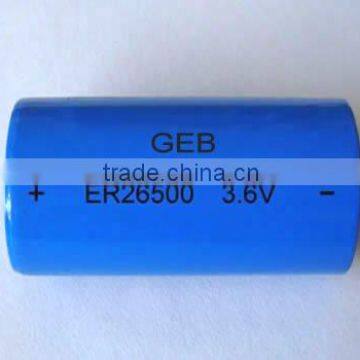 ER Battery/ er26500 batteries cell /3.6v er26500m c lithium battery high quality