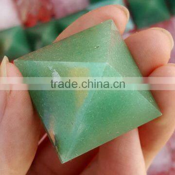 Wholesale 3cm Natural Green Aventurine Crystal Pyramid