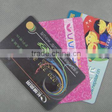 Factory price Plastic Contactless Card ID Card / Barcode Card / Chip Inside