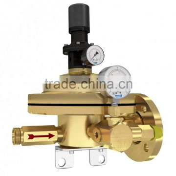 Manifold pressure regulator for acetylene up to 150 cbm/h