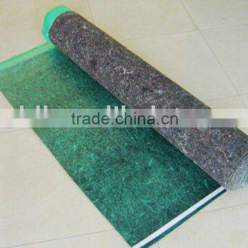 felt with PE film foam flooring