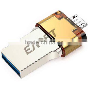 Origina A chip real capacity 32gb Dual USB flash drive Android phone