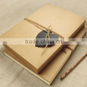 Original ecology kraft paper notebook use sewing