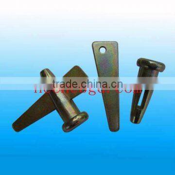 construction hardware sloted rivet pin of stub pin