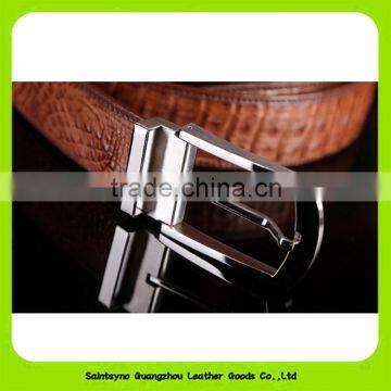16024 Best Promtion Gift Set Full Grain Leather Wallet Belt Strap For Business Men photo-5