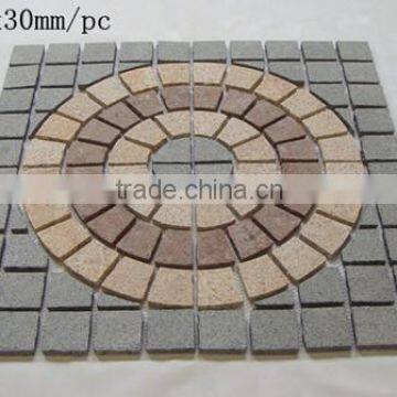 China Natural Black Basalt Driveway Paving Stone photo-4