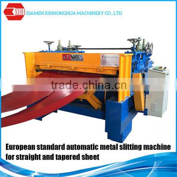 European standard automatic metal slitting machine for straight