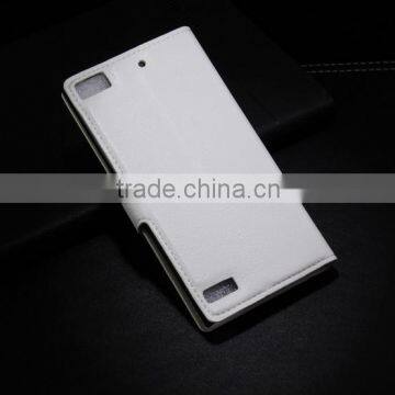 Factory Price Leather Flip Cover Case for Blackberry z3
