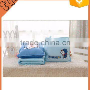 plush doraemon pillow with blanket