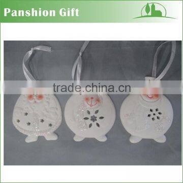 ceramic hanging christmas ornament decoration