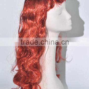 Hot selling natural wavered synthetic wig cosplay wig N281