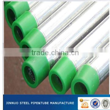 welded galvanized steel threaded pipe