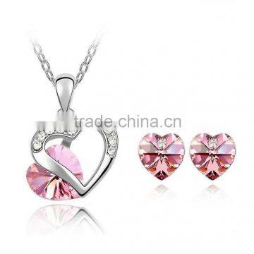 Fashion jewelry sets for girls Made With crystal S-2062