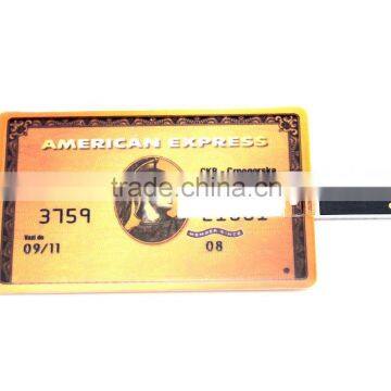 Custom Credit Card Business Card USB Flash Drive Promotional Gift Real Capacity Memory Stick Logo Printing Wholesale Bulk photo-3