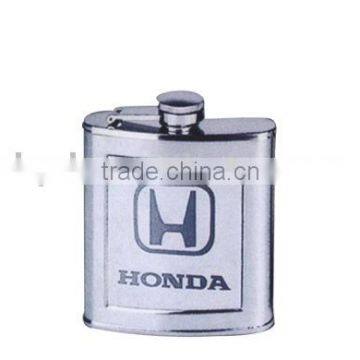 Vehicle logo hip flask stainless steel