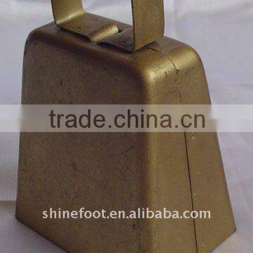 4.2inch metal cowbell A4-C016 with lanyard and logo for sporting events (E083)