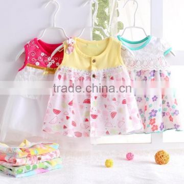 new fashion pakistani baby cotton dress