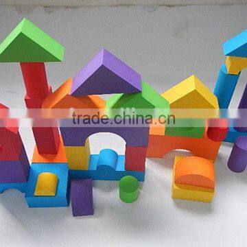 Eva 6 colors foam building blocks