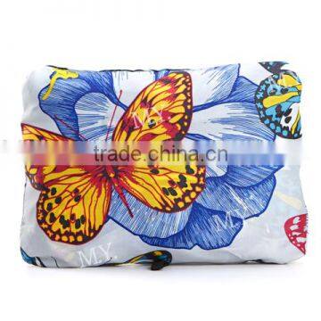 China Fashion Design Printing Cheap Polyester Foldable Luggage Travelling Bag photo-3