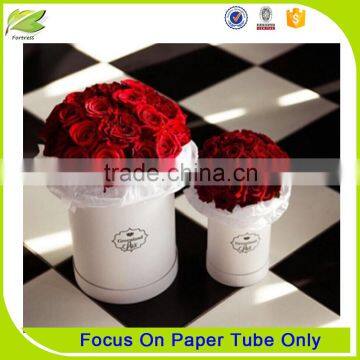 White Fresh Rose flower packaging box