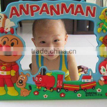 3d silicone photo frame with pictures