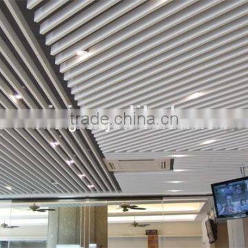 Factory production line of Railway Station U-Baffle Ceiling Tiles