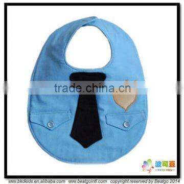 BKD plain cotton wholesale baby bibs